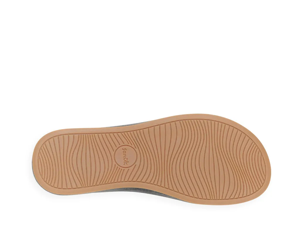 Sanuk Women's Cosmic Yoga Mat Flip Flop - Black 1127391