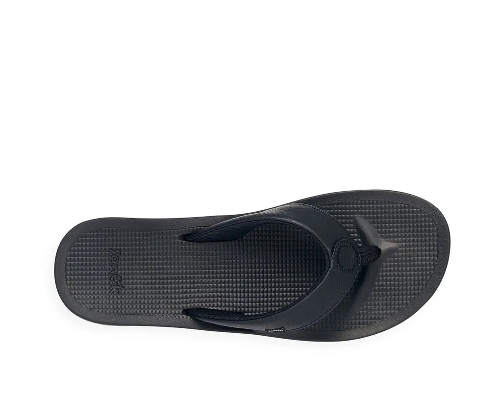 Sanuk Women's Cosmic Yoga Mat Flip Flop - Black 1127391