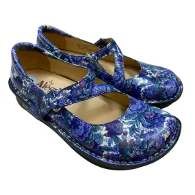 Shoes Flats By Alegria In Blue, Size: 6