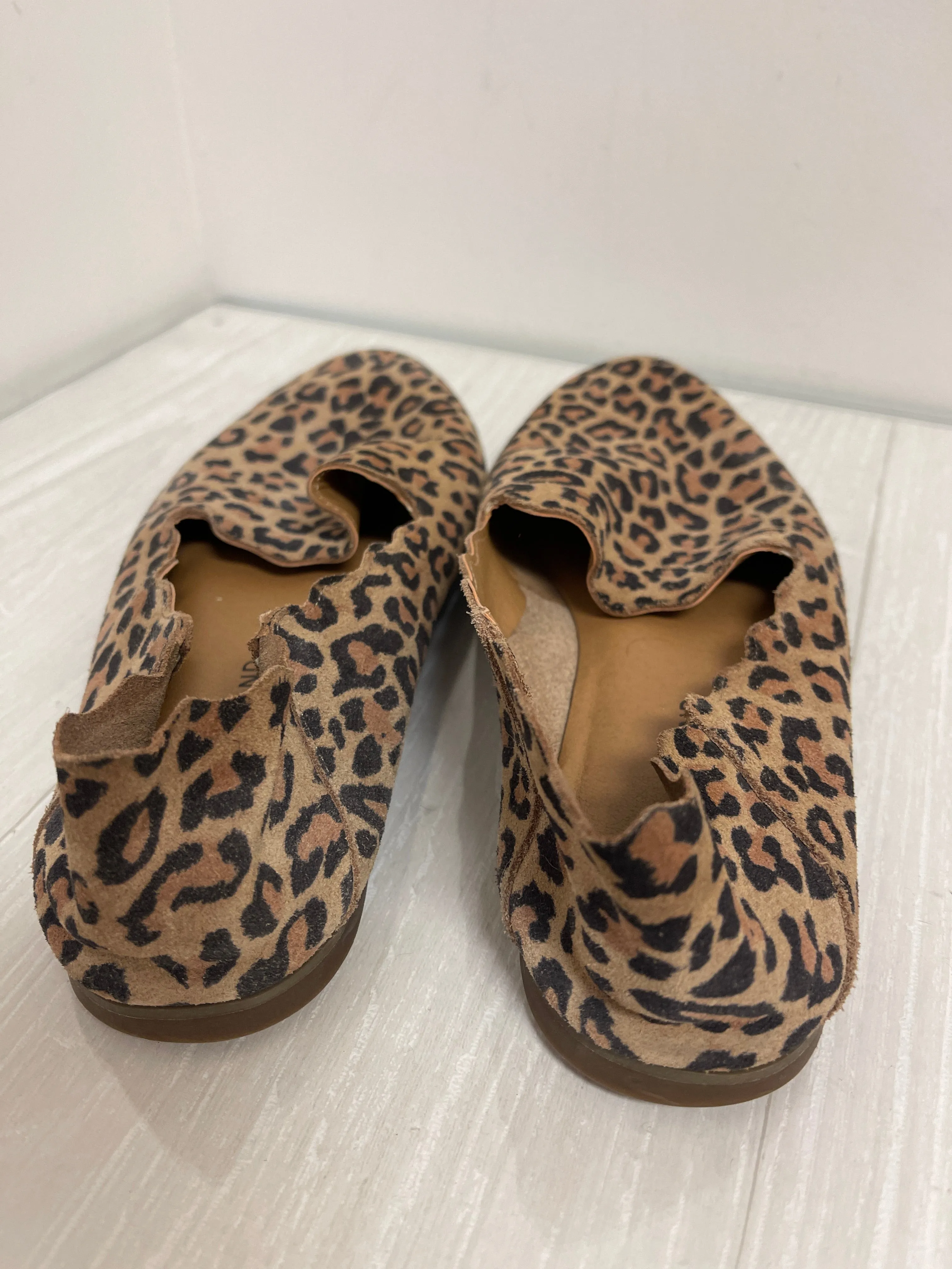 Shoes Flats By Lucky Brand In Animal Print, Size: 9