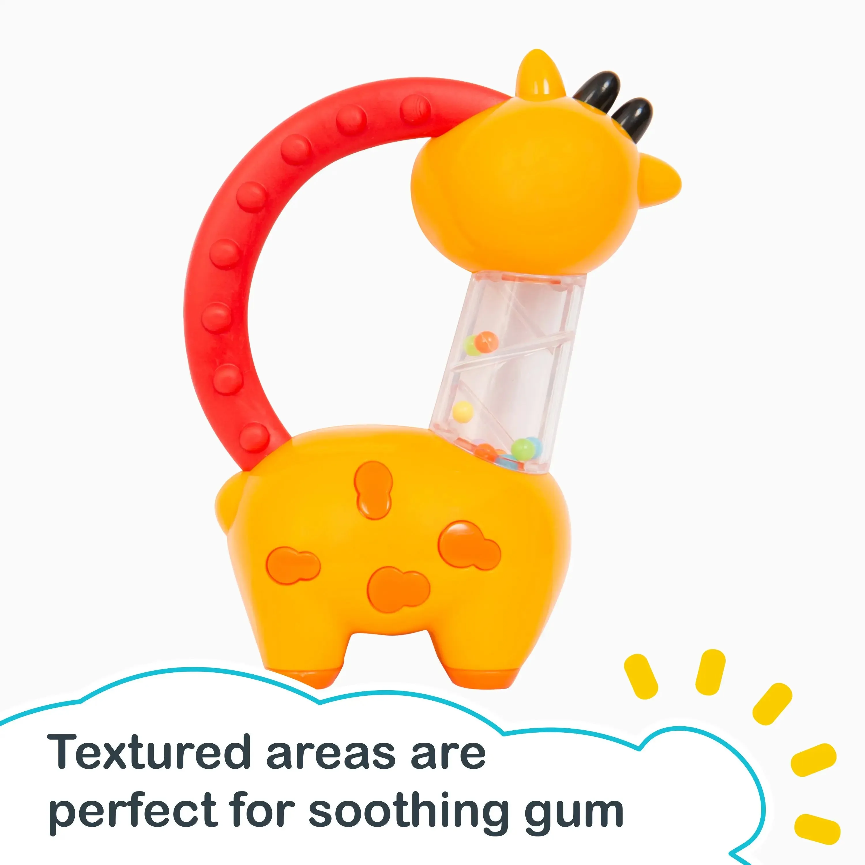 Smart Steps® Jerry Giraffe Rattle and Teether