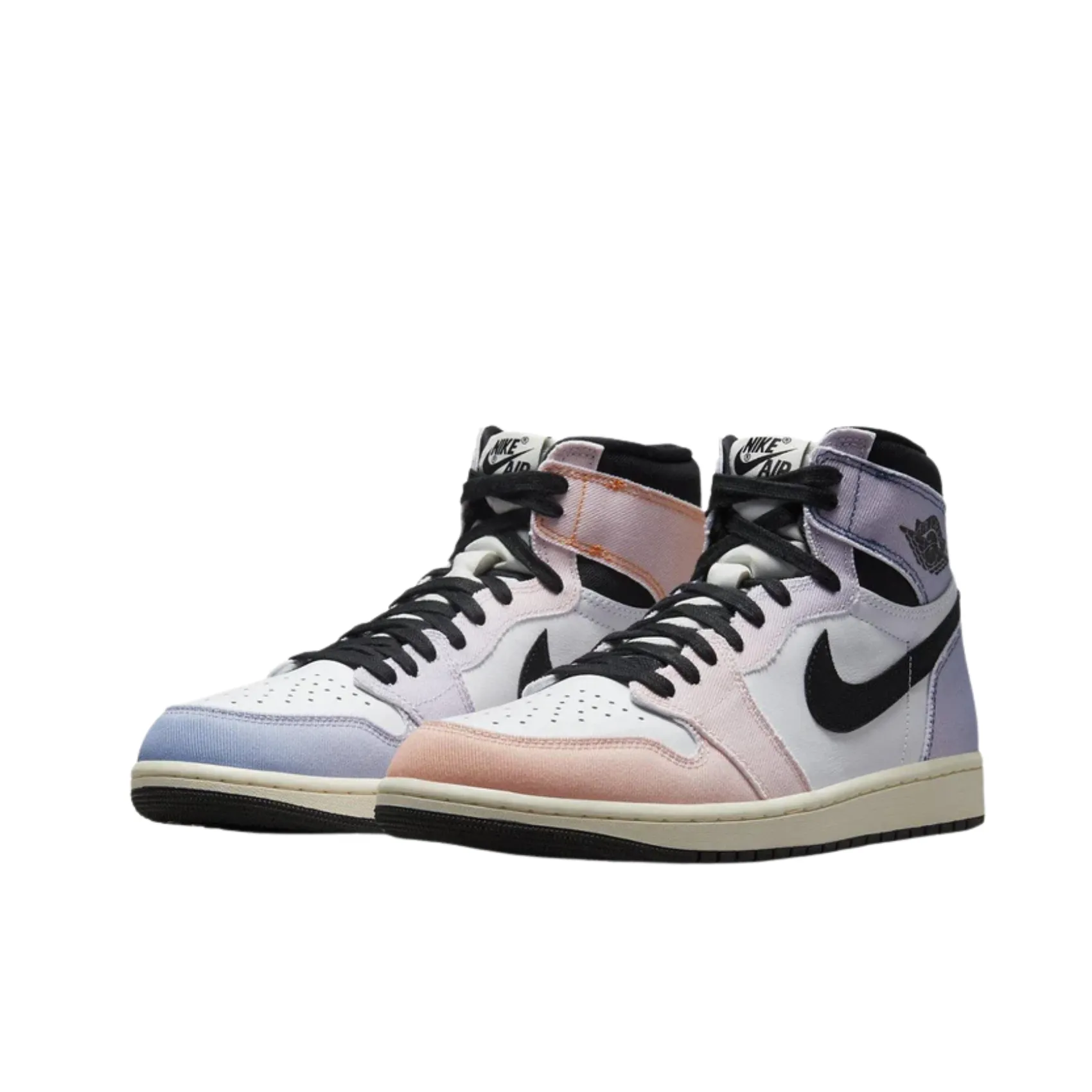 Sneakers Air Jordan 1 Retro Hi Og Craft - Vivid Orange/Black-Iced Lilac