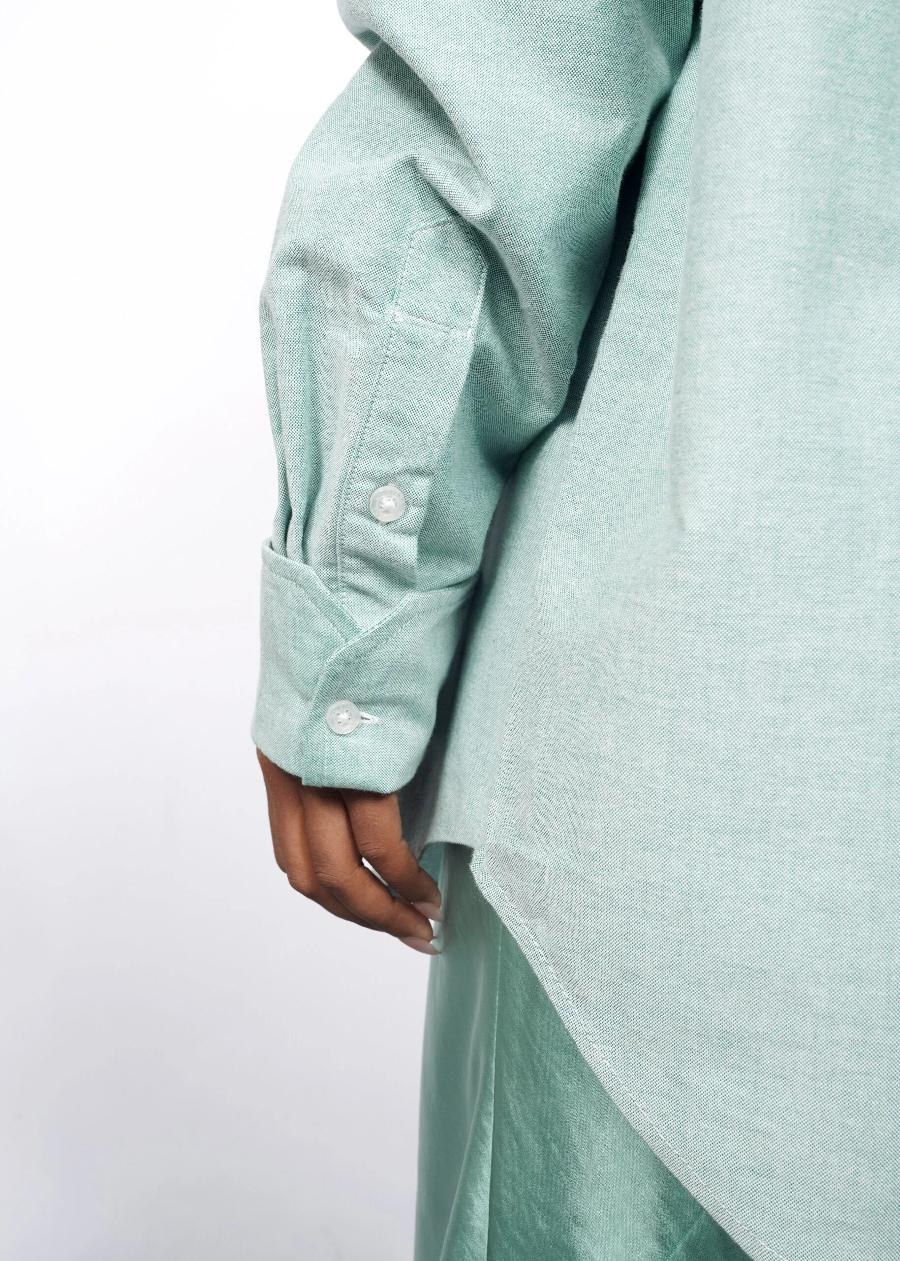 The Essential Long Sleeve Oversized Wrap Button Up