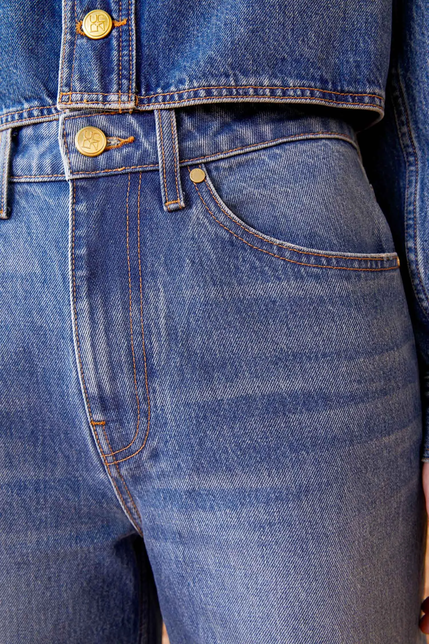 The Willow Jean - Danube Medium Indigo Wash