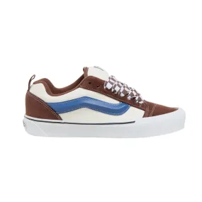 vans scarpa sneakers da uomo Knu Skool VN0009QCDMV marroncino-beige-blu