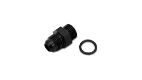 Vibrant Male AN Flare to Male ORB Straight Adapter -6AN Male AN Flare x -12AN Male ORB - 16816