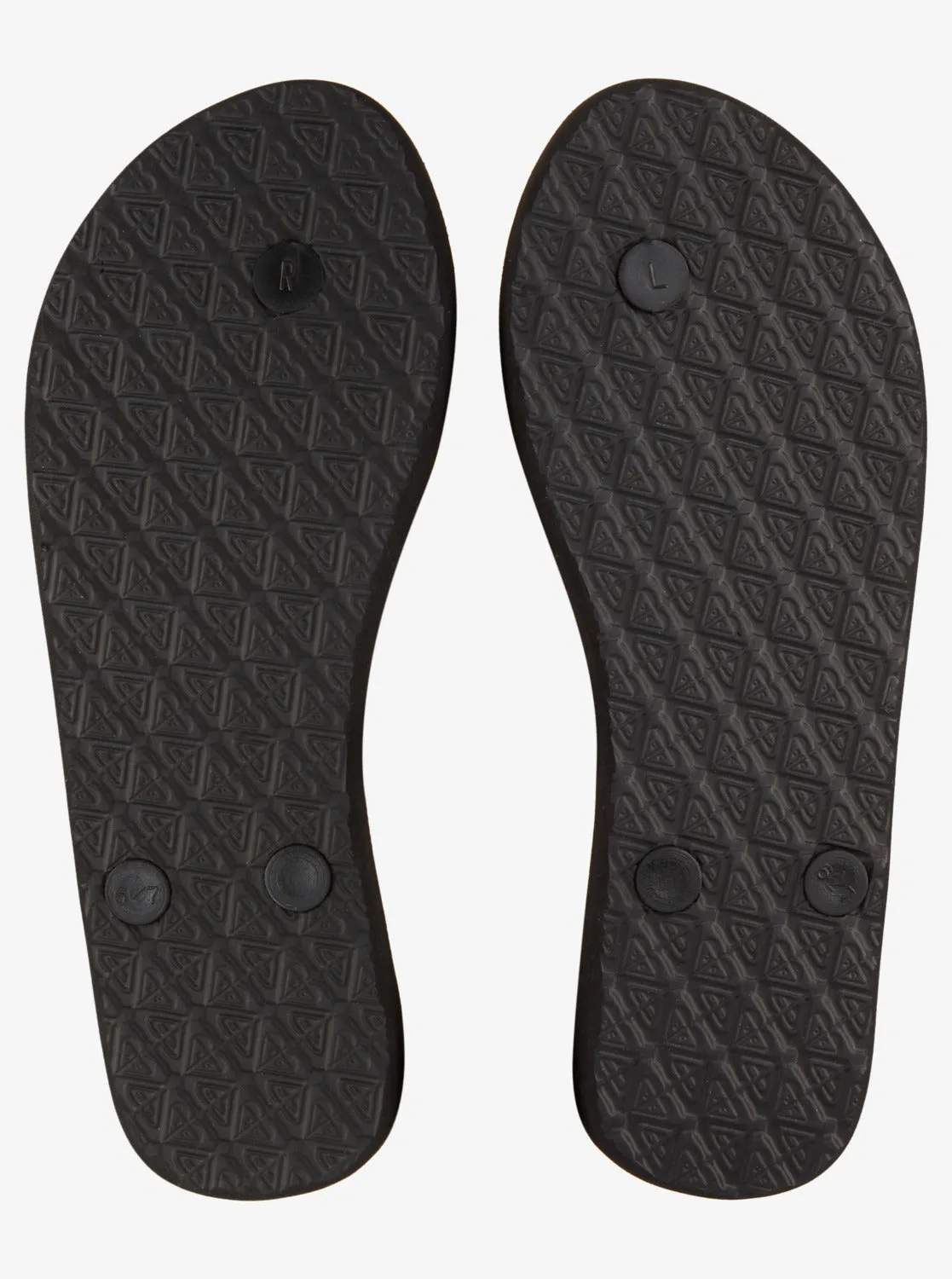 Viva Stamp Flip-Flops - Black Graphic