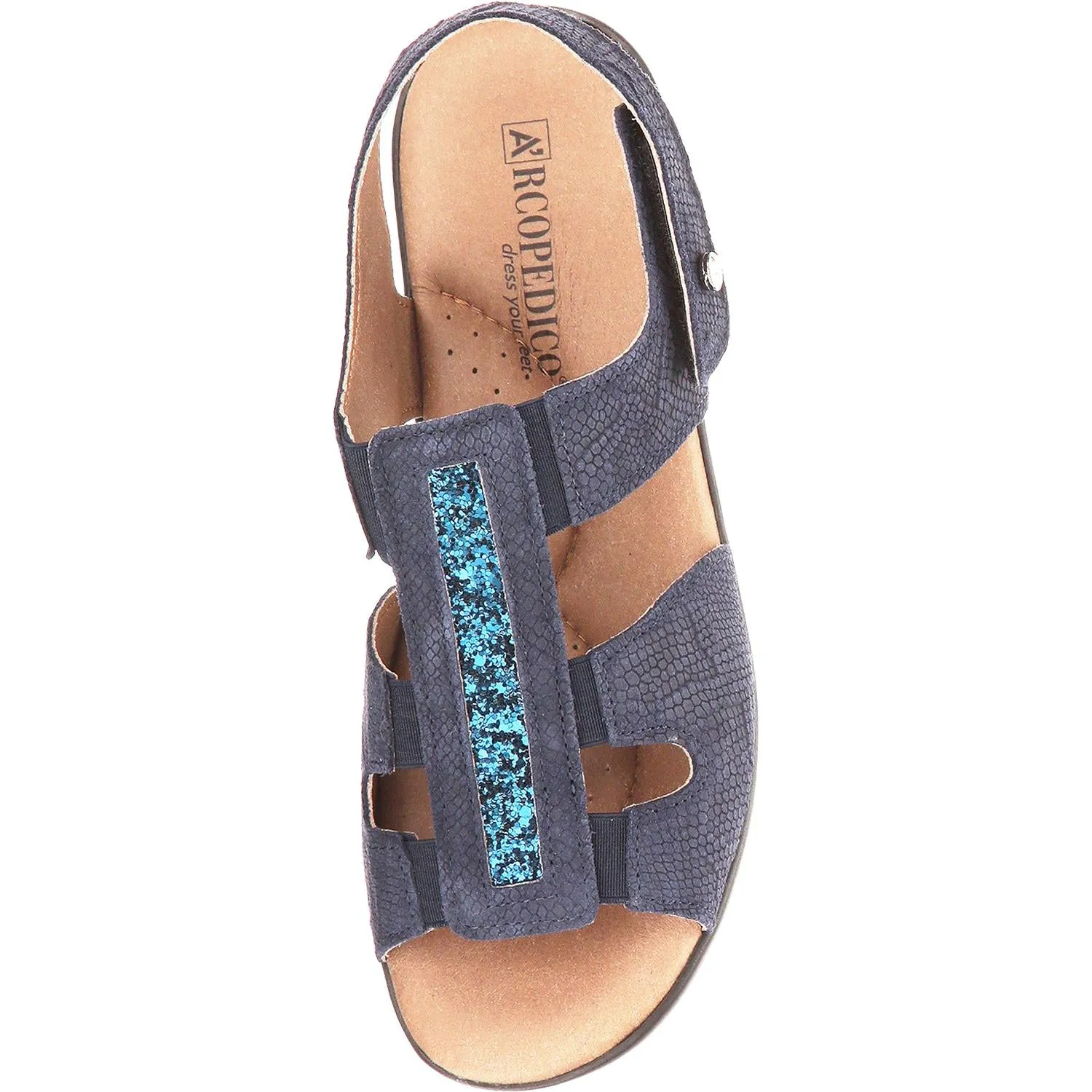 Women's Arcopedico Lighthouse Navy Lytech