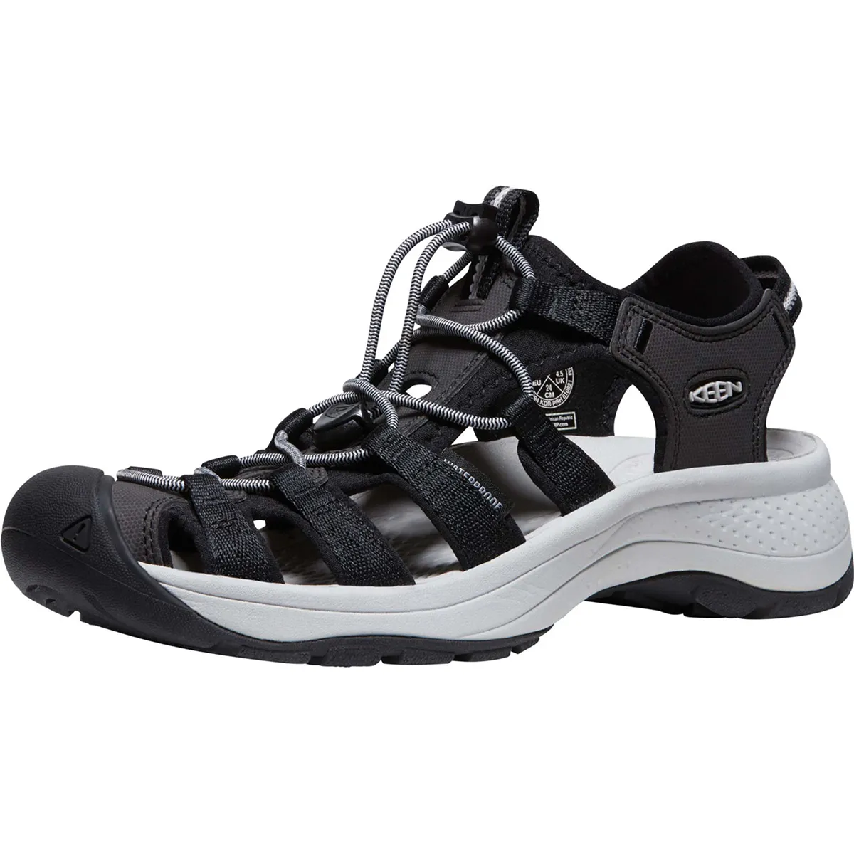 Women's Astoria West Sandal Black Grey