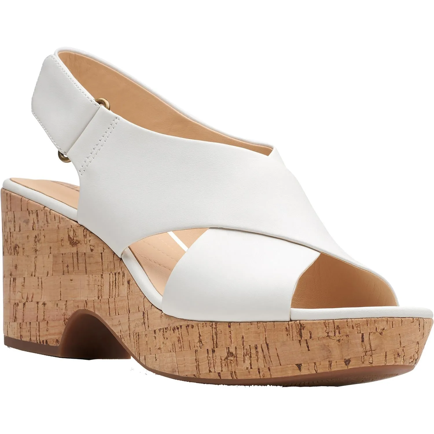 Women's Clarks Maritsa Lara White Leather